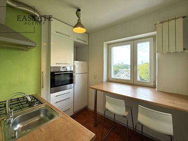 Dwupokojowe mieszkanie z panoramicznym widokiem na Warszawę mieszkanie Warszawa, Mokotów, Ksawerów, Bukietowa