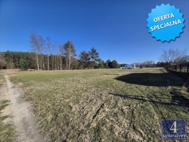 działka na sprzedaż 1100m2 działka Luszowice