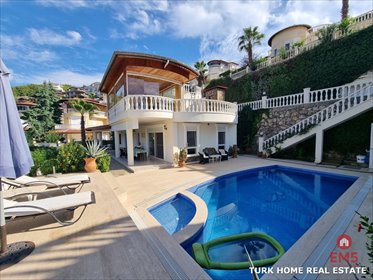 Luksusowa willa z widokiem na morze, sauna, basen dom Alanya/Kargicak