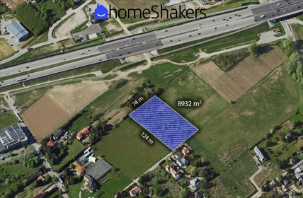 Działka inwestycyjna 8 932 m² w Wilanowie z mediami działka Warszawa, Wilanów Kępa Zawadowska
