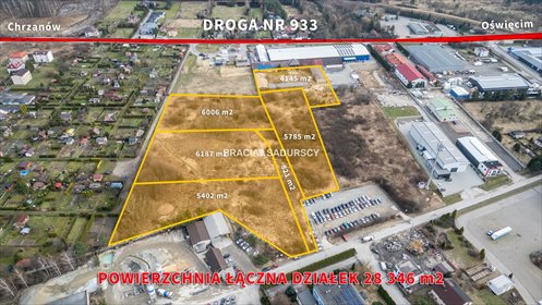 działka na sprzedaż 28346m2 działka Chrzanów, Kroczymiech