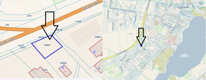 działka na sprzedaż 506m2 działka Człuchów