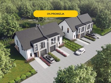 Nowoczesny dom bliźniak z ogródkiem i garażem dom Zielonki, Zielonki, Zielonki, Zielonki