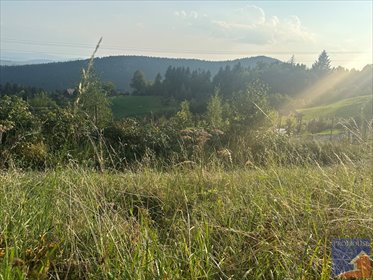 działka na sprzedaż 950m2 działka Męcina