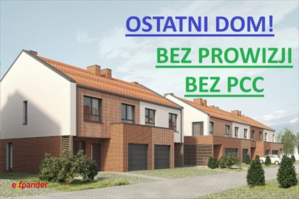 Przestronny dom bliźniak z garażem i własnym ogródkiem dom Ślęza, Przystankowa