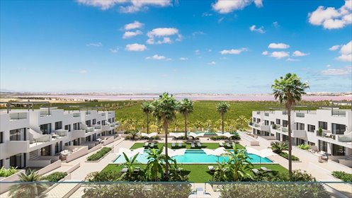 Nowoczesne apartamenty 69 m² z widokiem na lagunę w Torrevieja polecam! dom Alicante, Costa Blanca