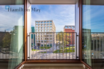 Na wynajem nowoczesny apartament 61,38 m² z balkonem i garażem mieszkanie Wrocław, Śródmieście, Śrutowa