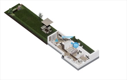 Ekskluzywny apartament z ogrodem, 4 pokoje, garaż, blisko plaży mieszkanie Gdańsk, Stogi, Skiby