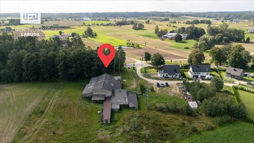 Polecam siedlisko 19 542 m² z lasem i zabudową w Gowidlino dom Gowidlino