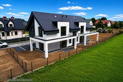 Zapraszam do obejrzenia nowoczesnego bliźniaka z tarasem i balkonem dom Zielonki