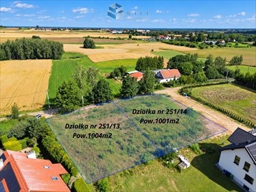 Działki budowlane w Kajkowie, media, warunki zabudowy - polecam! działka Ostróda