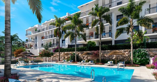 Do sprzedania nowoczesny apartament 103 m² z tarasem i basenami mieszkanie Estepona