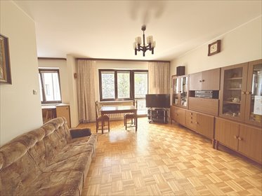 Do sprzedania przestronne 3-pokojowe mieszkanie 67,5 m² z garażem i komórką mieszkanie Warszawa, Ursynów, Kabaty, Rybałtów