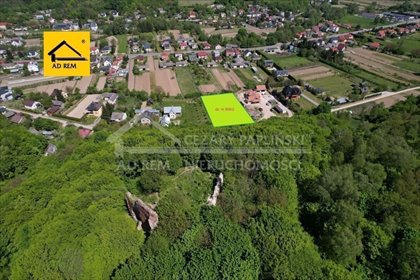 Na sprzedaż działka 2695 m² z widokiem na zamek w Bochotnicy działka Bochotnica, Kazimierz Dolny, Bochotnica