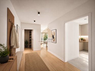 Stylowy apartament 54,59 m² z balkonem i parkingiem mieszkanie Szczawno-Zdrój