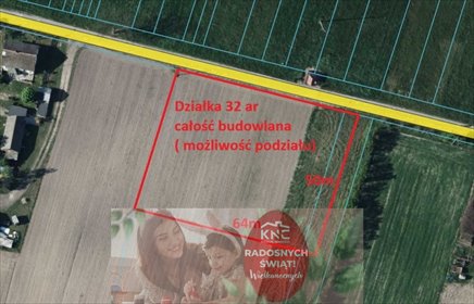 działka na sprzedaż 3211m2 działka Nowodwór