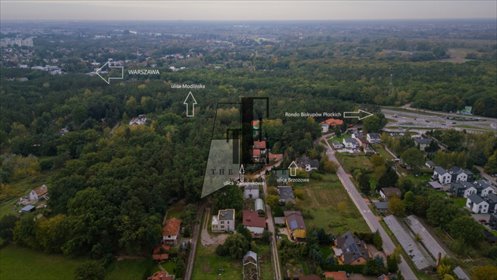 Działka leśna 1816 m2 z mediami, blisko Warszawy działka Jabłonna, Warszawska