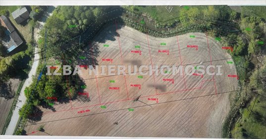 działka na sprzedaż 824m2 działka Bienie