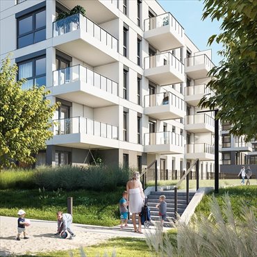 Nowoczesne 2-pokojowe mieszkanie z balkonem i garażem mieszkanie Gdańsk, Jasień