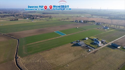 działka na sprzedaż 1065m2 działka Śmiechów