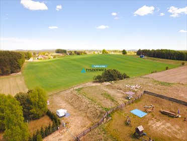 Działka skrajna nad jeziorem Dąbrowskim, 1328 m² działka Gołubie