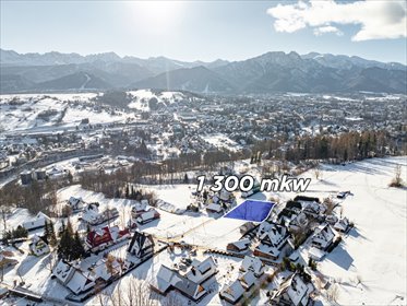 Działka 1450 m² z widokiem na góry w Zakopanem działka Tatrzański, Zwijacze