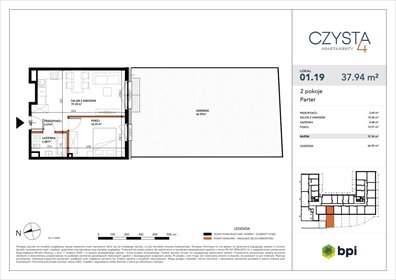 mieszkanie na sprzedaż 38m2 mieszkanie Wrocław, Stare Miasto, Czysta