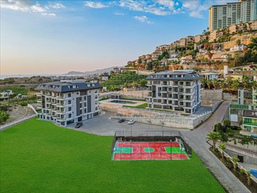 Luksusowy apartament z widokiem na morze w Kargıcak mieszkanie Kargıcak, Kargıcak, Alanya, Antalya