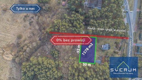 Działka leśna na sprzedaż Ważne Młyny, Częstochowska 1 578m2 Foto 1