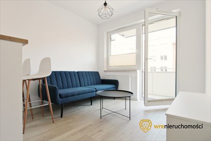 Wynajmę nowoczesne 2-pokojowe mieszkanie 39 m² z dużym balkonem mieszkanie Wrocław, Krzyki, Wichrowa