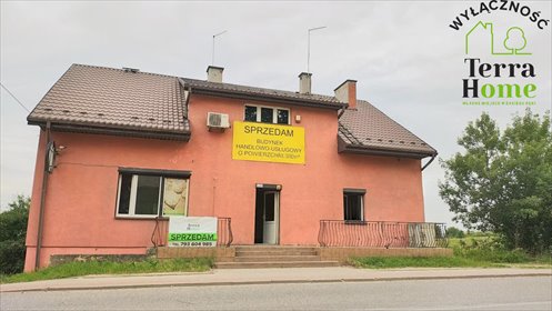 Budynek usługowo-handlowy 200 m² z parkingiem (Brzeziny) lokal użytkowy Brzeziny, Chęcińska