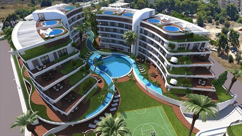Widok na góry i morze, 3 pokoje, centrum Girne mieszkanie Girne, Girne, Girne, Cypr Północny