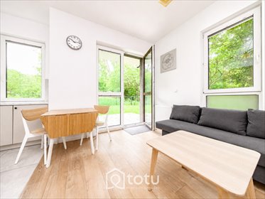 Wynajem 44 m² na Ursynowie z ogródkiem - polecam mieszkanie Warszawa, Ursynów Wyczółki, Pieskowa Skała