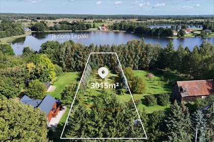 Działka nad wodą 3015 m² w Mołdzie - zapraszam działka Mołdzie