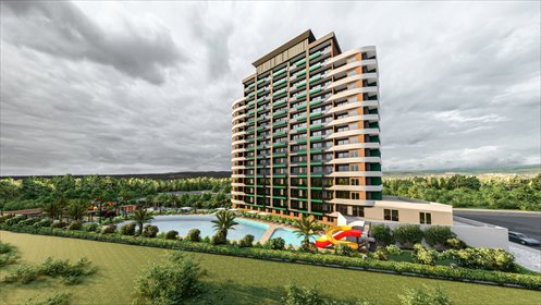 Stylowe apartamenty z basenem blisko plaży w Mersin mieszkanie Mersin, Deniz, Mezitli, Mersin