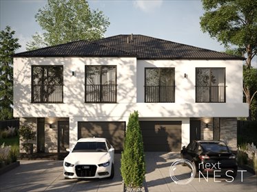 Nowoczesny dom dwulokalowy 144 m2 z garażem i działką 600 m2 dom Krępa, Długa