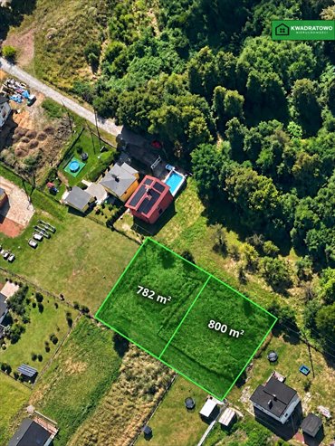 Działki pod zabudowę w Radlinie, 800 m² i 782 m². działka Radlin, Biertułtowy, Gabriela Narutowicza