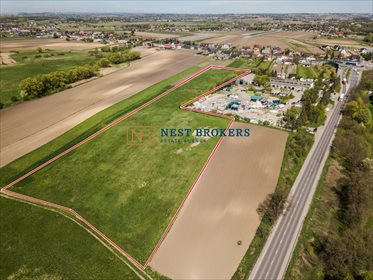 działka na sprzedaż 21100m2 działka Kraków, Brzeska