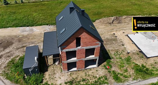 Nowoczesny dom 141m2 z dużymi przeszkleniami i funkcjonalnym układem dom Staszów, Na Kępie
