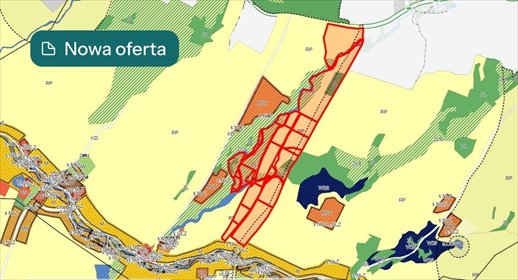 działka na sprzedaż 589100m2 działka Jaszkowa Dolna