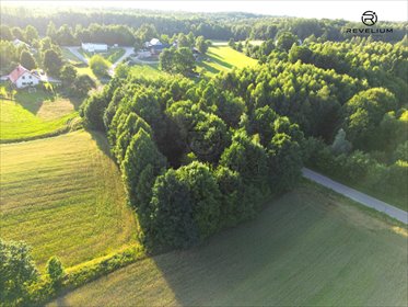 Działka 2100 m² z stawem, dostęp do drogi asfaltowej. działka Nowe Łosienice