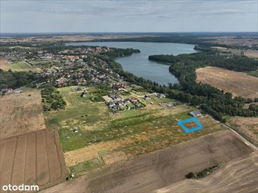 Działka 1000 m² pod dom z pełną infrastrukturą, jezioro 200 m działka Moryń