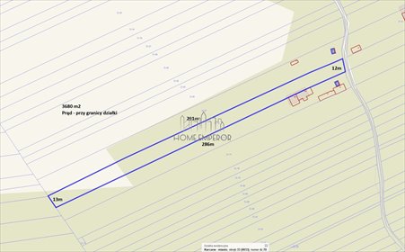 Działka 3680 m² z mediami w Karczewie - polecam działka Karczew, Kwiatowa