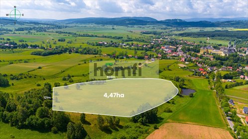 Polecam działkę 44 700 m² pod inwestycję w Krzeszowie działka Krzeszów, św. Anny