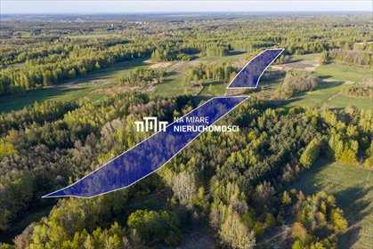 Działka rolno-rekreacyjna 22 800 m² z mediami w Huta Komorowska działka Huta Komorowska
