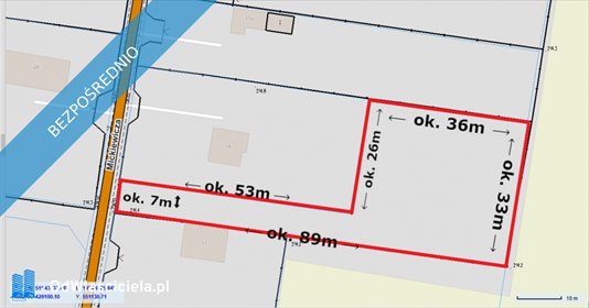 działka na sprzedaż 1574m2 działka Gałków Mały, Mickiewicza