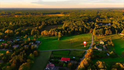 działka na sprzedaż 1687m2 działka Kampinos, Partyzantów