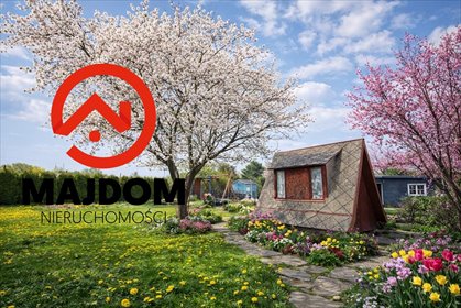 Działka ROD w Kętach z domkiem, media, prywatność działka Kęty