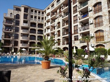Zapraszam do obejrzenia 72 m² apartamentu z balkonami i widokiem na basen mieszkanie Słoneczny Brzeg, Kalia