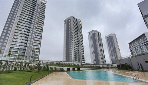 Nowoczesny 70 m² apartament z balkonem w Avcılar mieszkanie Stambuł, Yeşilkent, Avcılar, Stambuł